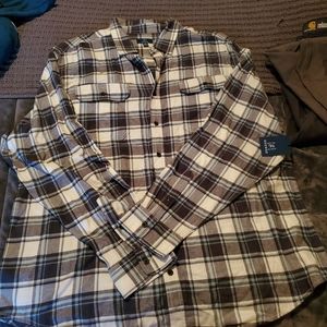 Mens 2x flannel w tags